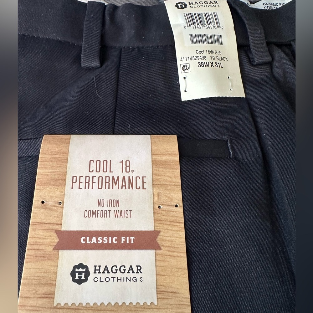 Black men’s dress pants
